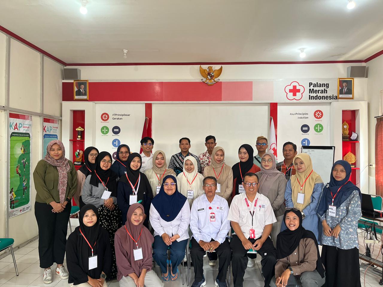 Koordinator UKS MTsN 9 Bantul Ikuti Training of Facilitator PMR PMI Kabupaten Bantul